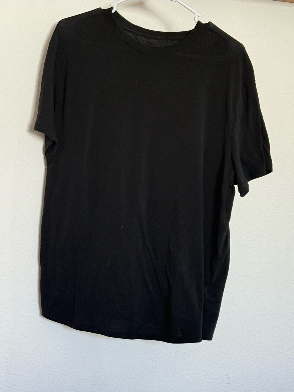 Classic Black Crew Neck T-Shirt